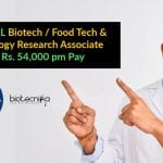 Government DRDO-DRL Biotech / Food Tech & Microbiology Research Associate Government DRDO-DRL Biotech