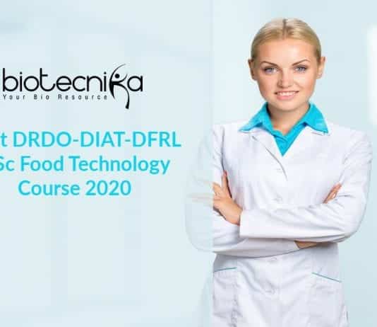 Govt DRDO-DIAT-DFRL MSc Food