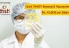 Govt THSTI Research Vacancies – Rs. 43,000 pm Salary Govt THSTI Research Vacancies