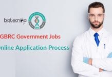 GBRC Government Jobs – RA / SRF & JRF Post, Apply Online Gujarat Govt Biotechnology Research