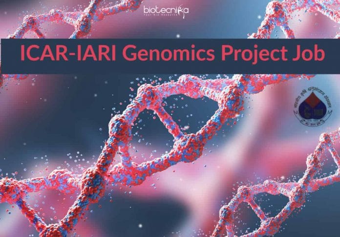 ICAR-IARI Genomics Project Job