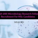 ICAR-IARI Microbiology Research Fellow Recruitment For MSc Candidates ICAR-IARI Microbiology Research Fellow