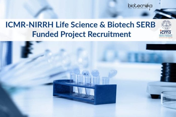ICMR-NIRRH Latest Vacancy