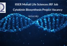 IISER Mohali Latest Vacancies
