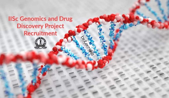 IISc Project Vacancies Recruitment