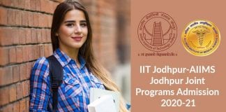 IIT Jodhpur Admission 2020-21