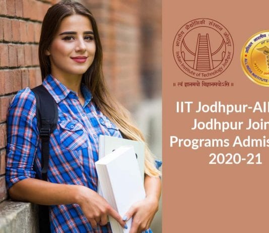 IIT Jodhpur Admission 2020-21
