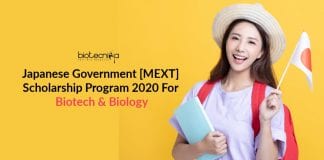 Japanese Government [MEXT] Scholarship