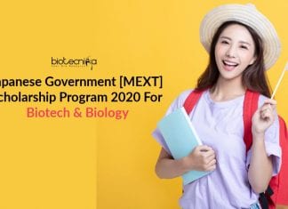 Japanese Government [MEXT] Scholarship