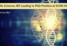 Life Sciences JRF Leading to PhD Position at ICMR-NIN Life Sciences JRF