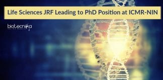 Life Sciences JRF