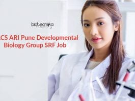 MACS ARI Pune Job