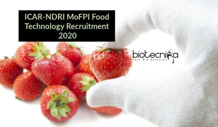 NDRI Food Tech Jobs