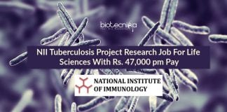NII Tuberculosis Project Research