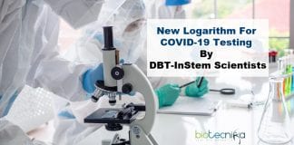 New logarithm for COVID-19 testing