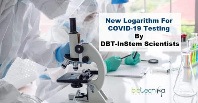 New logarithm for COVID-19 testing
