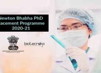 Newton Bhabha PhD Placement Programme 2020-21 Newton-Bhabha PhD Placement Programme