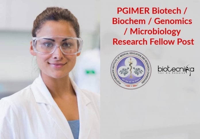 PGIMER Latest JRF Jobs