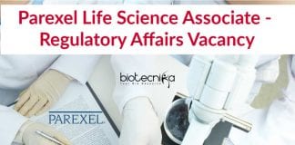 Parexel Life Science Associate