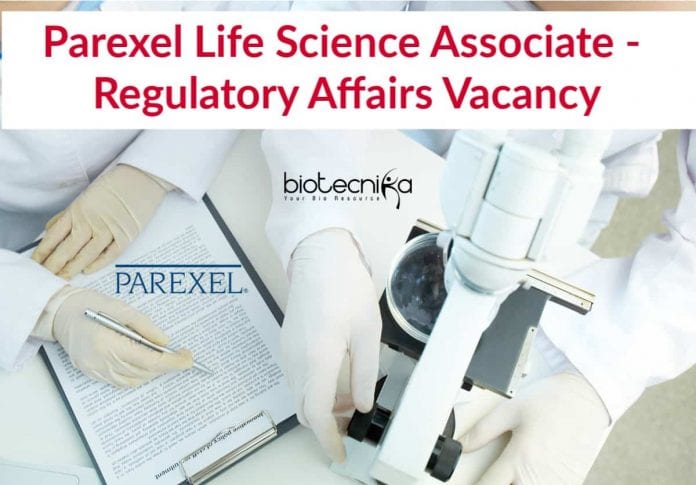 Parexel Life Science Associate