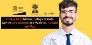 RCB Life Science Recruitment