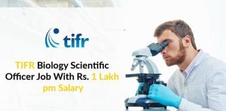 TIFR Biology Scientific Officer