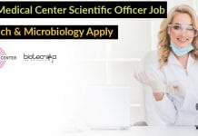 Tata Medical Center Scientific Officer Job – Biotech & Microbiology Apply TMC Scientific Officer Job