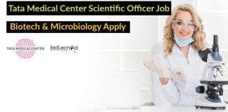 TMC Scientific Officer Job