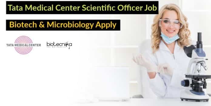 TMC Scientific Officer Job