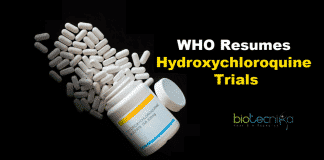 WHO resumes trial of hydroxychloroquine