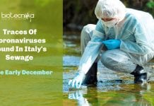 Italy Had Coronaviruses In Sewage As Early As December – Study coronaviruses found in Italy's sewage