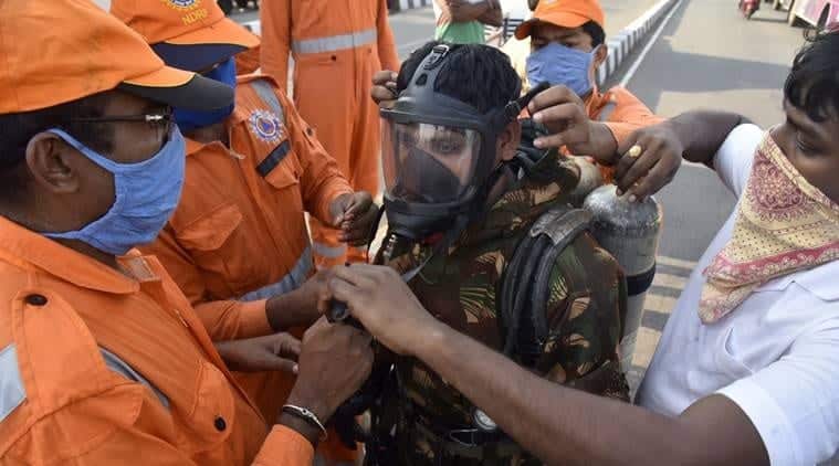 CSIR-NCL controlled leaked gas