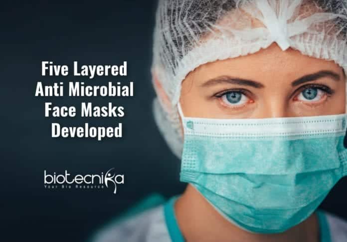 Multilayered Antimicrobial Face Mask
