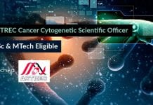 ACTREC Cancer Cytogenetic Scientific Officer – MSc & MTech Eligible ACTREC Cancer Cytogenetic Scientific