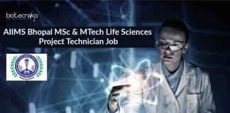 AIIMS Bhopal Project Job