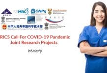 BRICS Call For COVID-19 Pandemic Joint Research Projects BRICS Call For COVID-19
