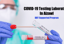 COVID-19 testing laboratory in Aizawl