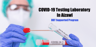 COVID-19 testing laboratory in Aizawl