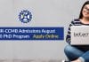 CSIR-CCMB Admissions August 2020 PhD Program – Apply Online CSIR-CCMB PhD Admissions August