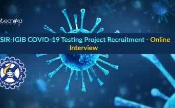 CSIR-IGIB Recruitment