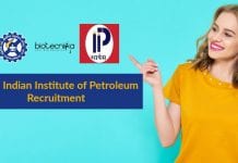 CSIR – Indian Institute of Petroleum Recruitment – Online Interview CSIR-IIP Recruitment