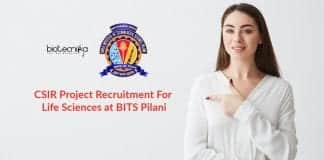 CSIR Project Recruitment