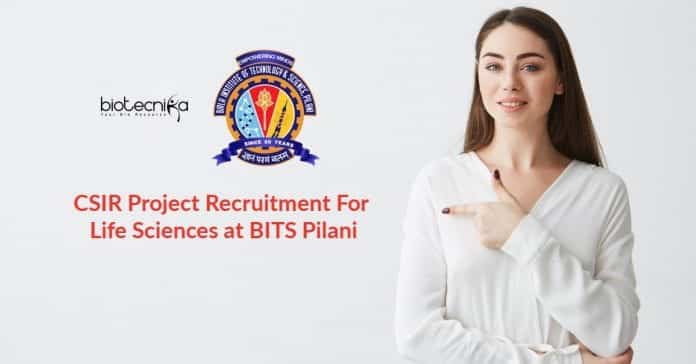 CSIR Project Recruitment