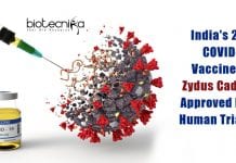 India’s Second COVID Vaccine By Zydus Cadila Approved For Human Trials Zydus Cadila's COVID19 Vaccine