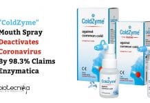 “ColdZyme” – Mouth Spray Deactivates Coronavirus By 98.3% Claims Enzymatica ColdZyme deactivates SARS-CoV-2