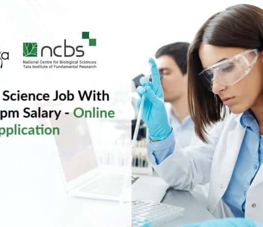 Freshers NCBS Life Science