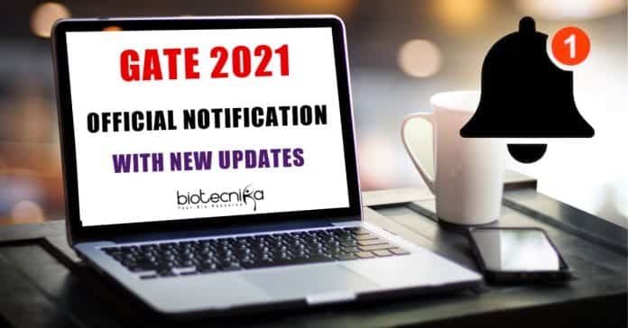 GATE 2021 Notification