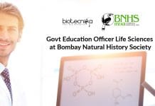 Govt Education Officer Life Sciences at Bombay Natural History Society Govt Education Officer