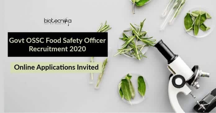 Govt Food Safety Career