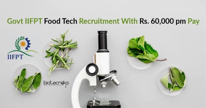 Govt IIFPT Food Tech